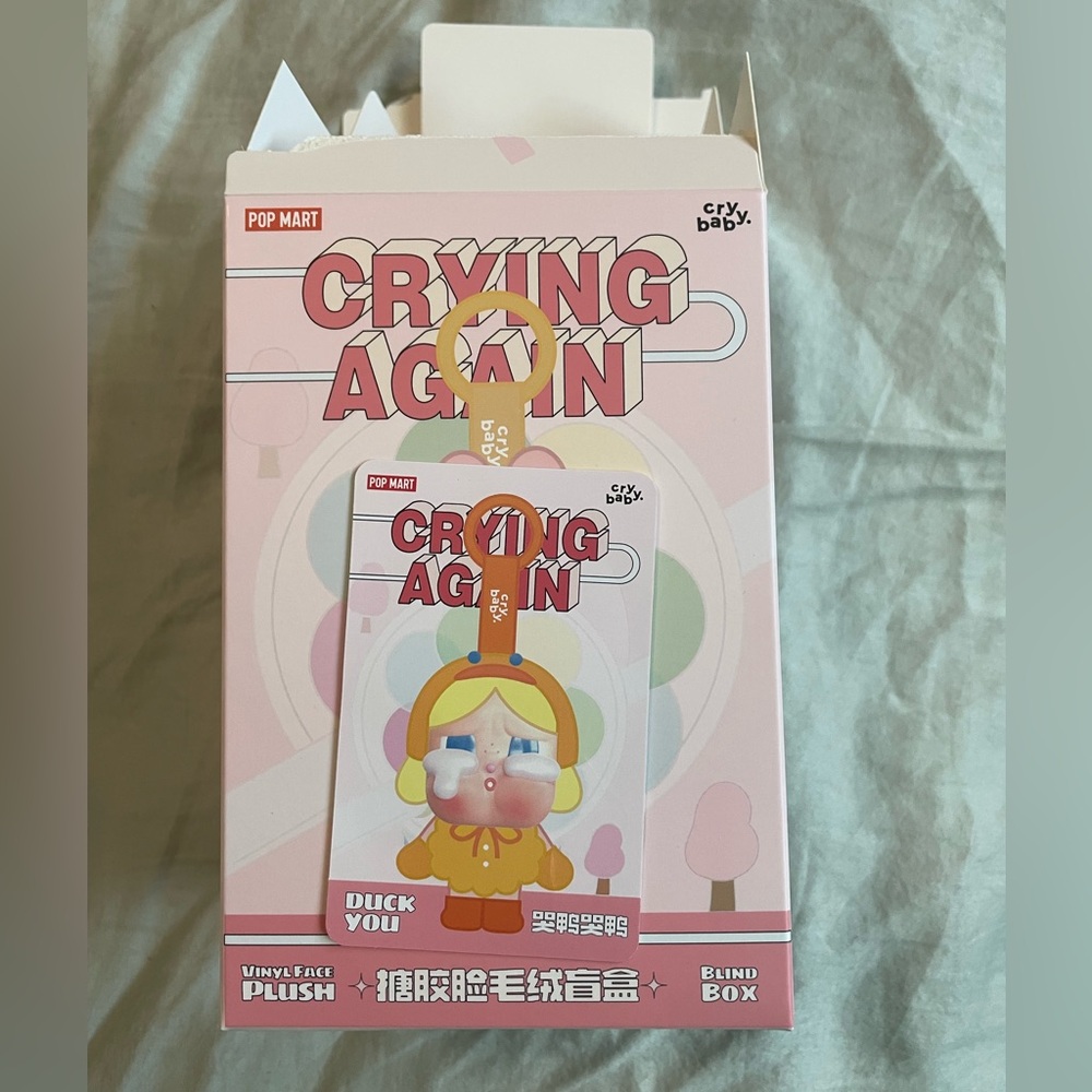 Popmart Crybaby Cry Baby Crying Again Duck You